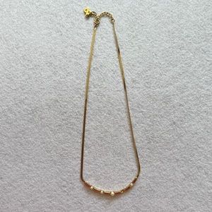 Vintage Dior pearl necklace.